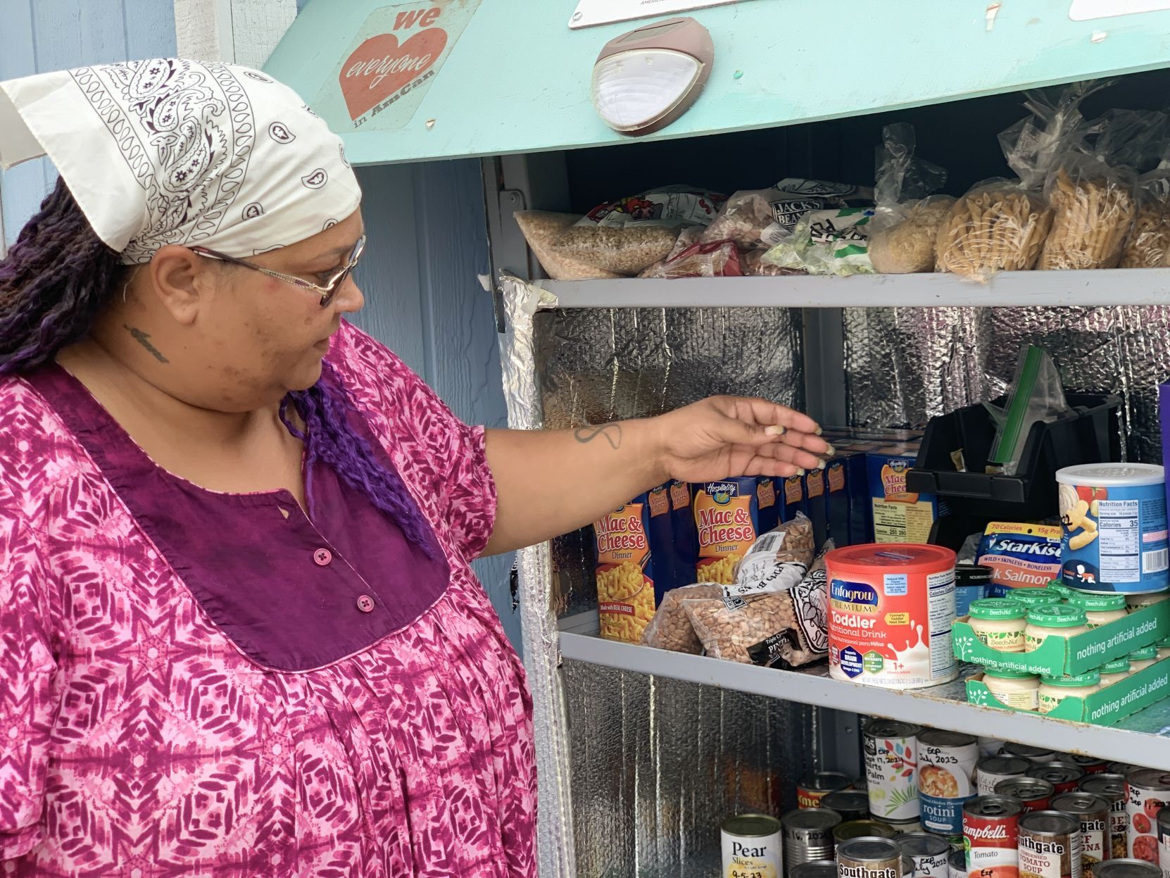 AmCan free food pantry